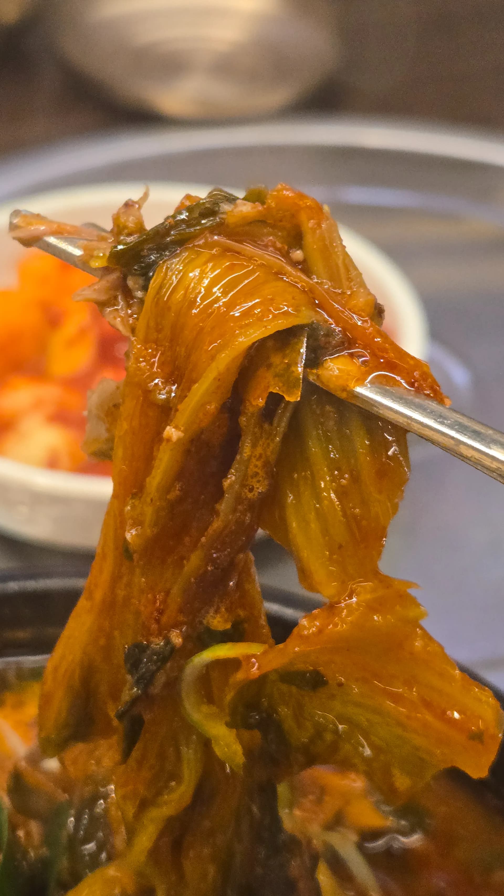 ຊີເຣກີຖືກຄີບຂຶ້ນດ້ວຍຕະກຽບ ອຸ້ມນ້ຳຊຸບກະດູກໝູໄວ້ເຕັມ | 하이제이에스비