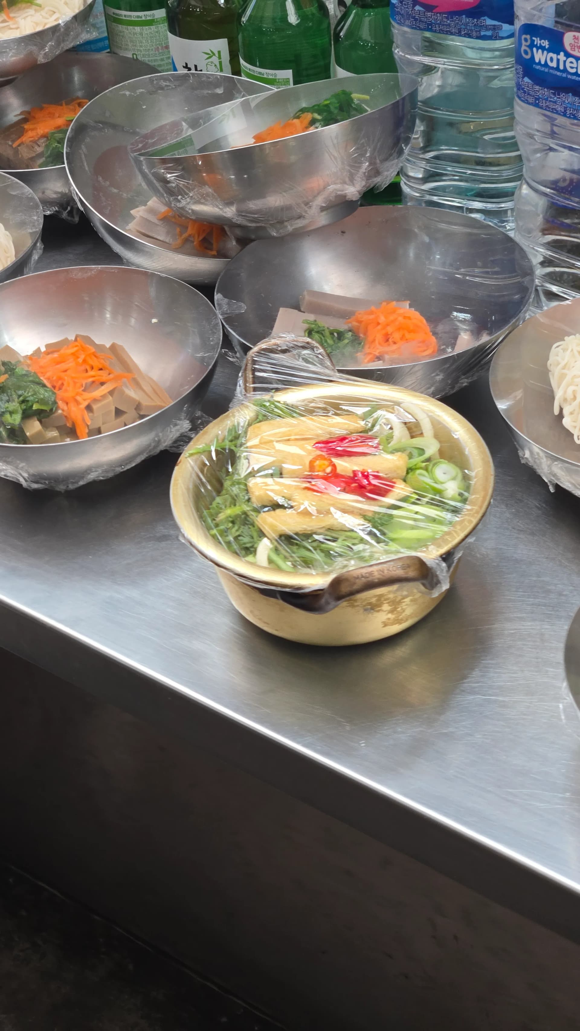 ມຸມອາຫານດ່ວນ ຕະຫຼາດ Seomun ຮ້ານຕ່າງໆ ມີເມນູແຂວນ | 하이제이에스비