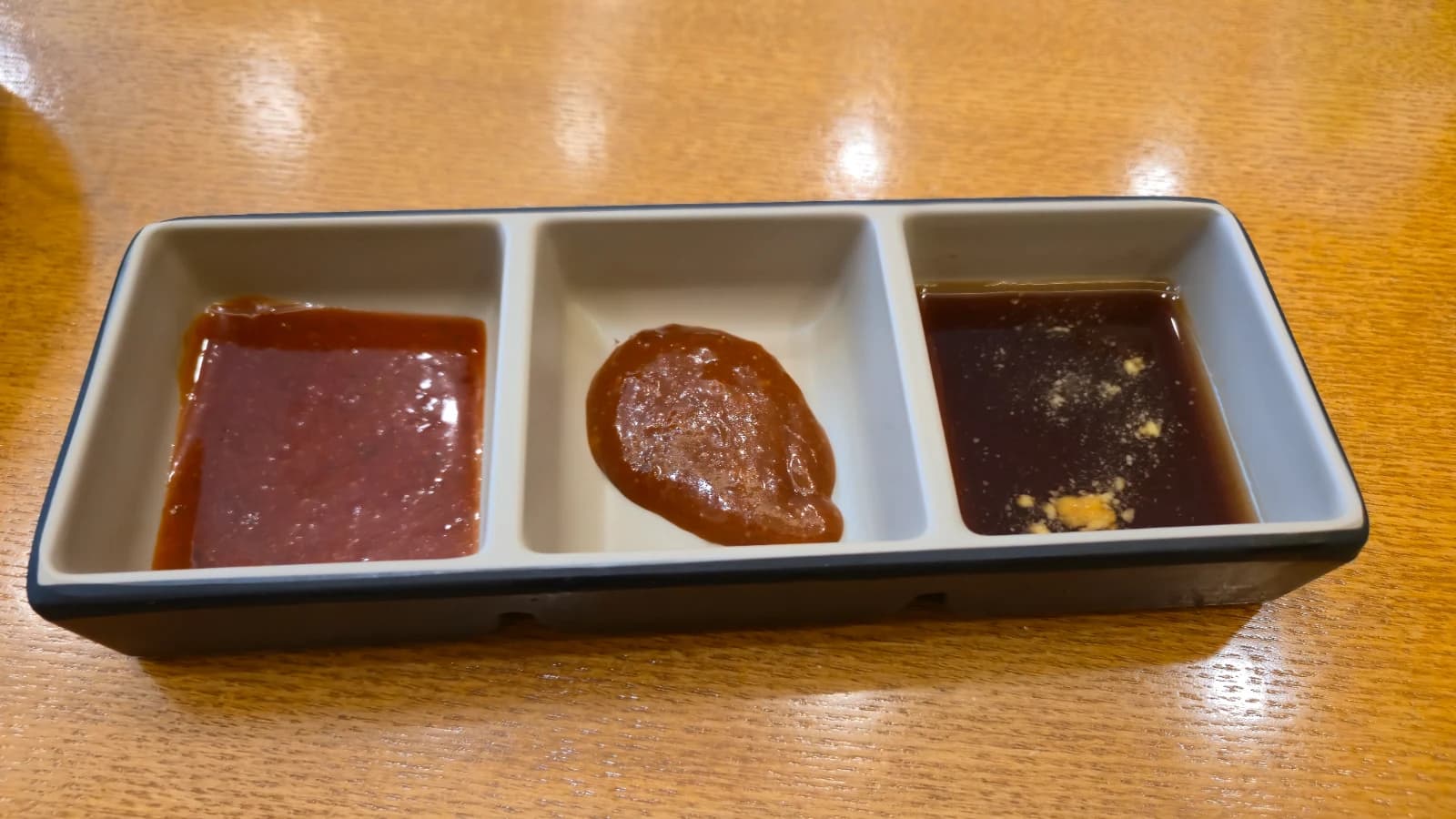 샤브샤브 소스 3종 초장 된장소스 마늘간장