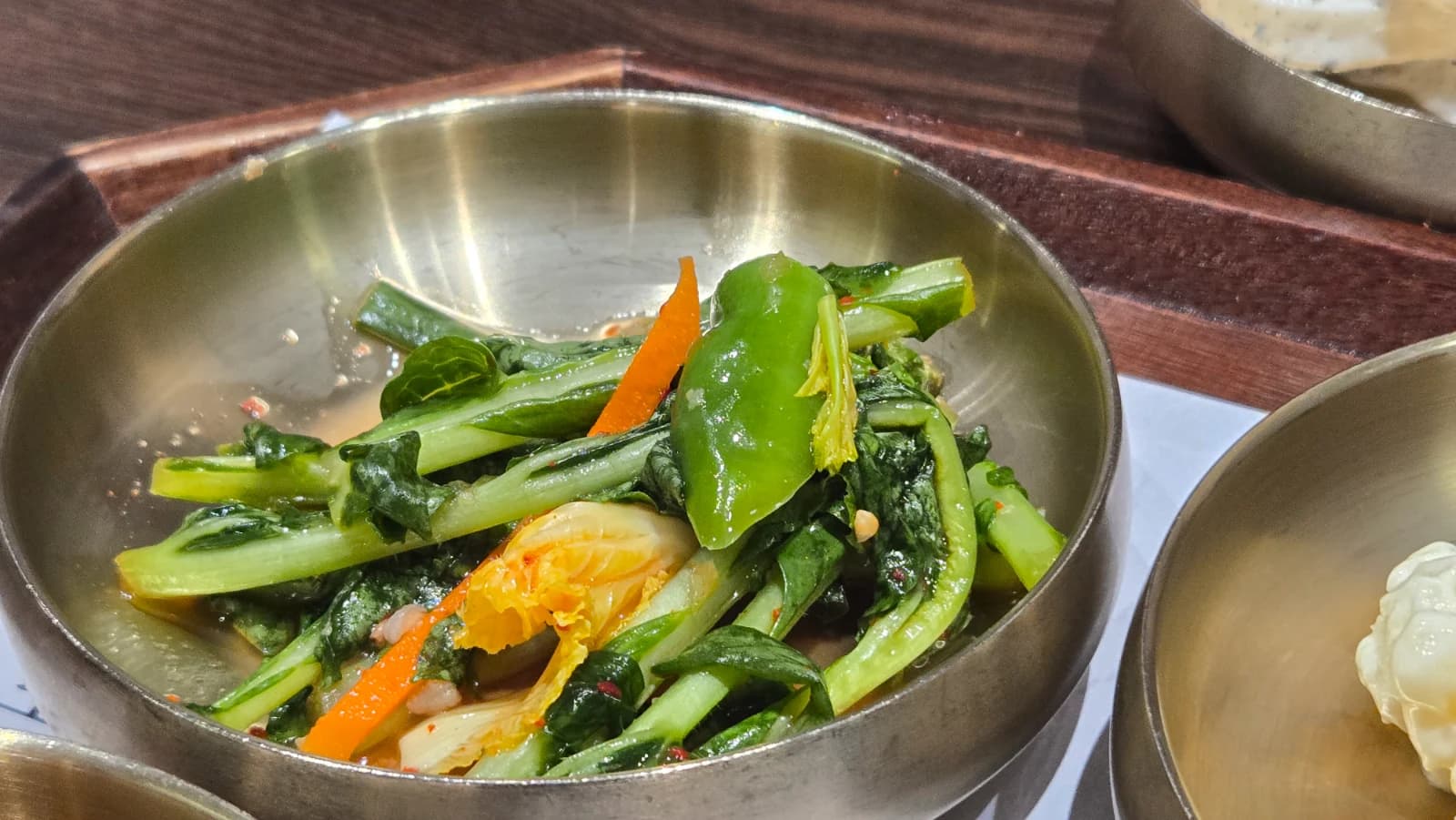 열무김치 시원한 매콤 보리밥 비빔