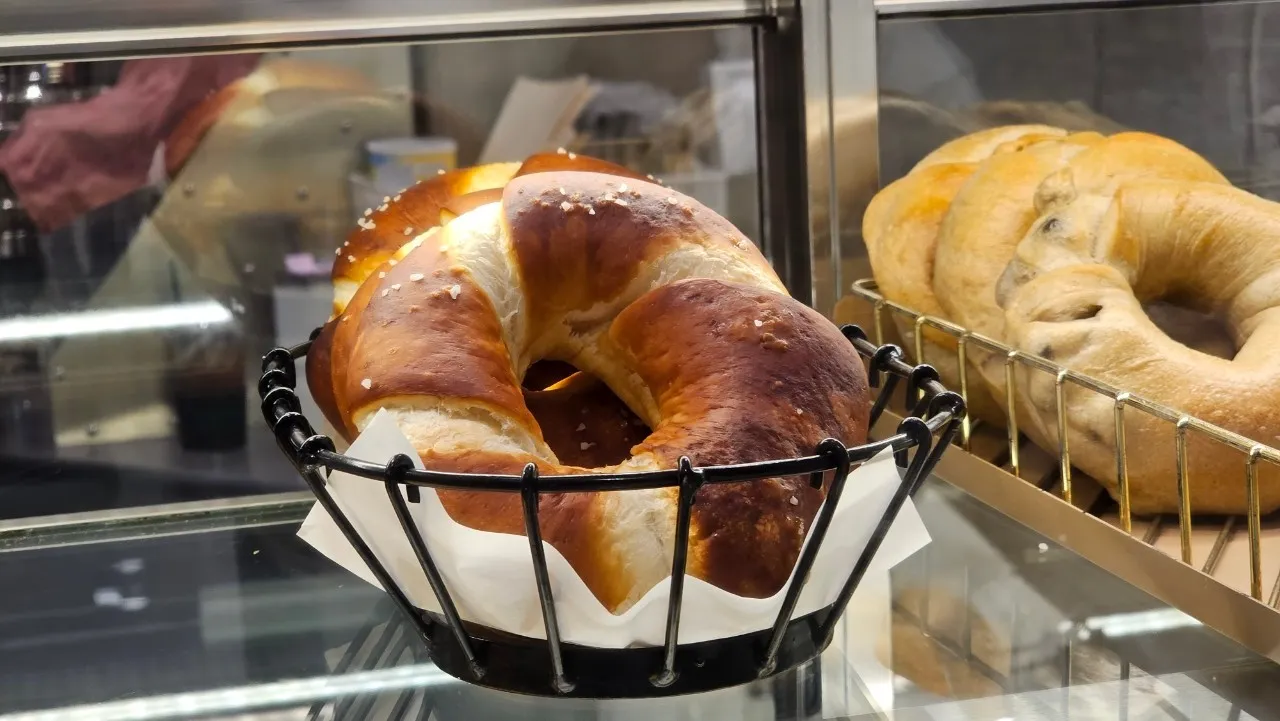 Multigrain bagel na PETRA - bagel mai lafiya cike da hatsi cikakku da iri-iri | 하이제이에스비